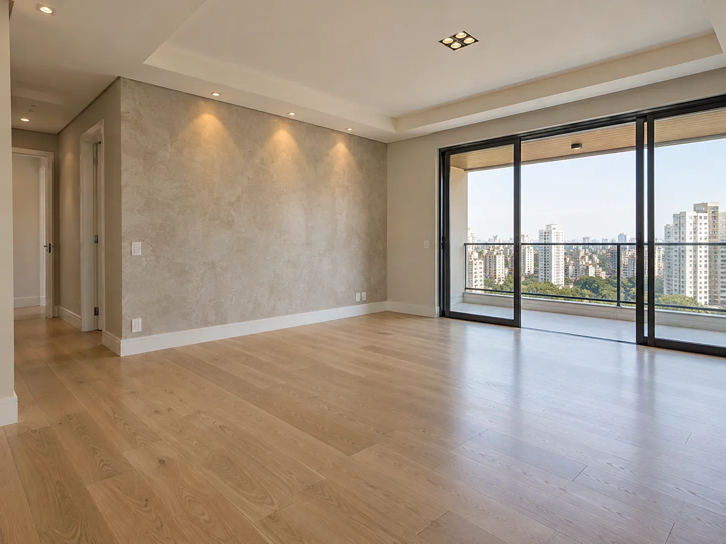 Acabamentos e finalização em reforma de apartamento